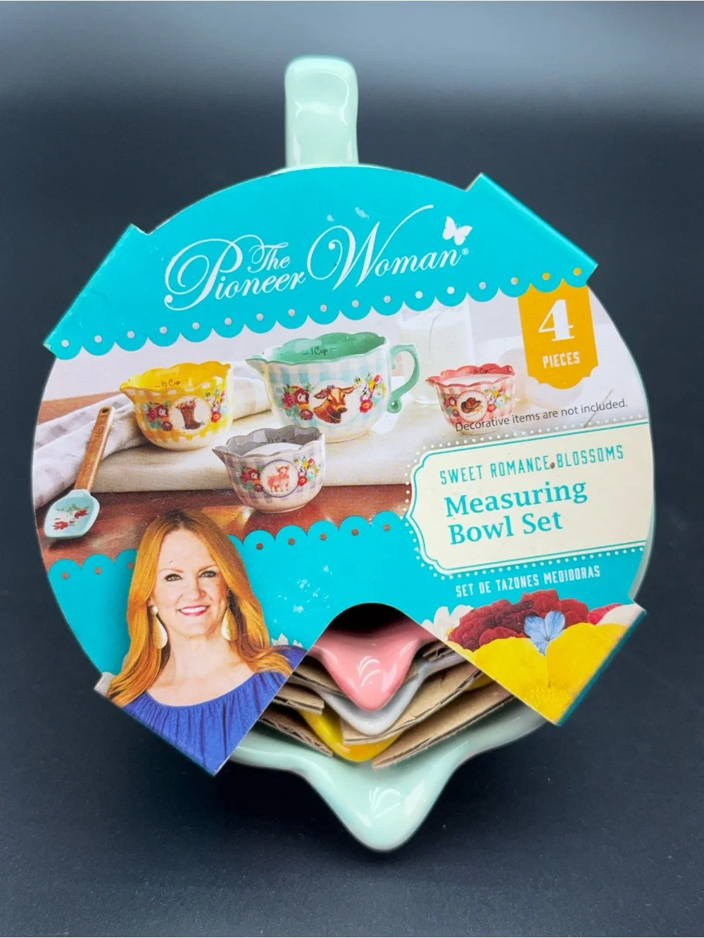 The Pioneer Woman Sweet Romance Blossoms Measuring Bowl Set